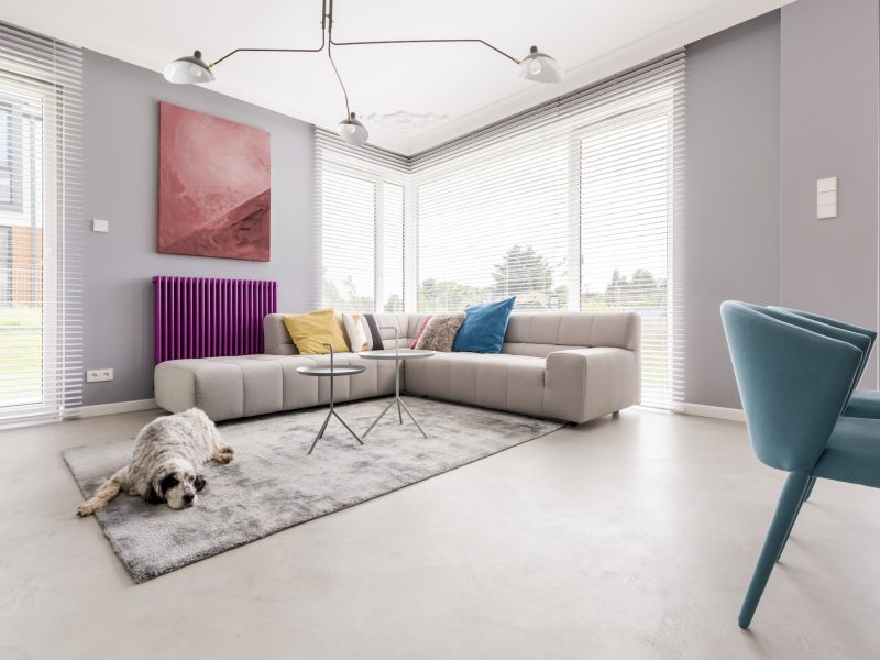 interior design(modern living area)